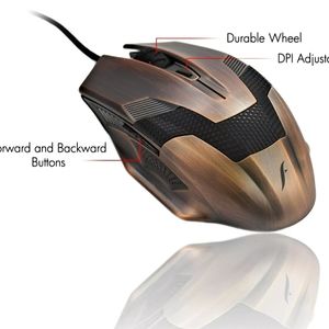 PC Gaming Mouse GMX4 Laptop Desktop USB Wired Opti